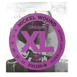 ENCORDOAMENTO D ADDARIO GUITARRA EXL120-B+PL009