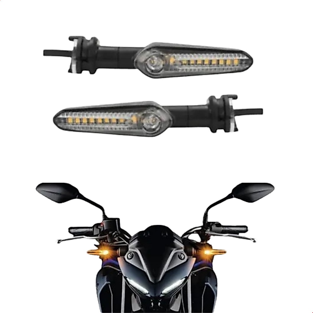 Pisca Seta Modelo Para Mt03 De Led Stallion Base de Encaixe