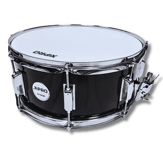 Caixa 14 x 6 Casco Madeira 8 Afinações Preta Stage X-Pro