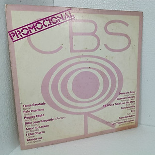 LP Vinil Promocional CBS (Vários Artistas) 1983 (CBS 550014)