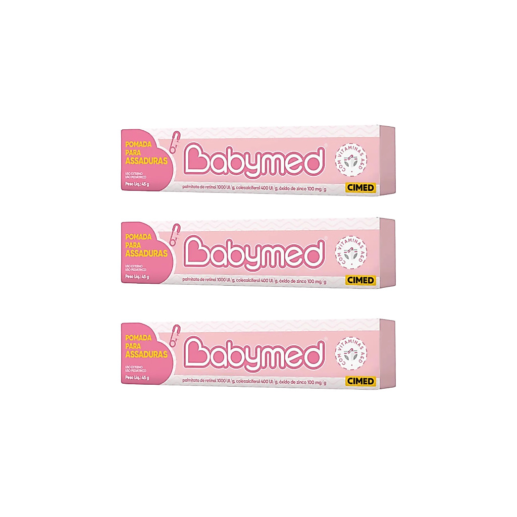Babymed Menina Pomada Para Prevenção De Assaduras 45g — imagem 2 de 2
