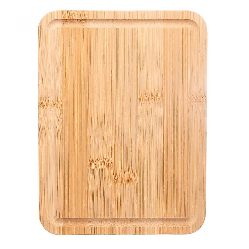 Tabua de 100% Bambu Corte para Carne Legumes 15cmx20cmx1cm Ecologico