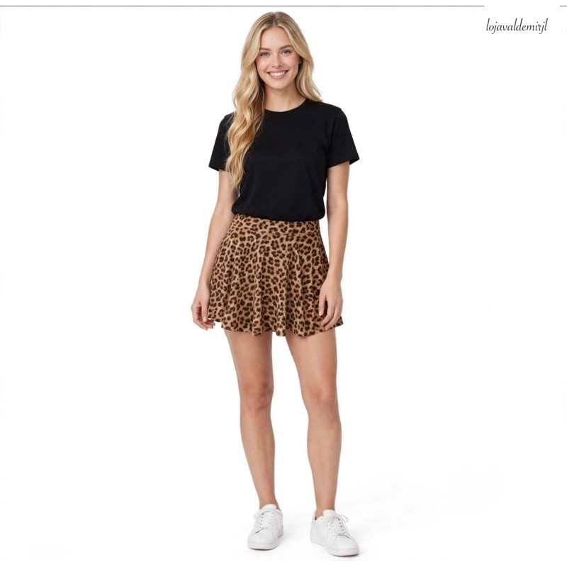 Mini Saia,Leopardo/Onça/Sexy,Fina,Erótica,Namoro