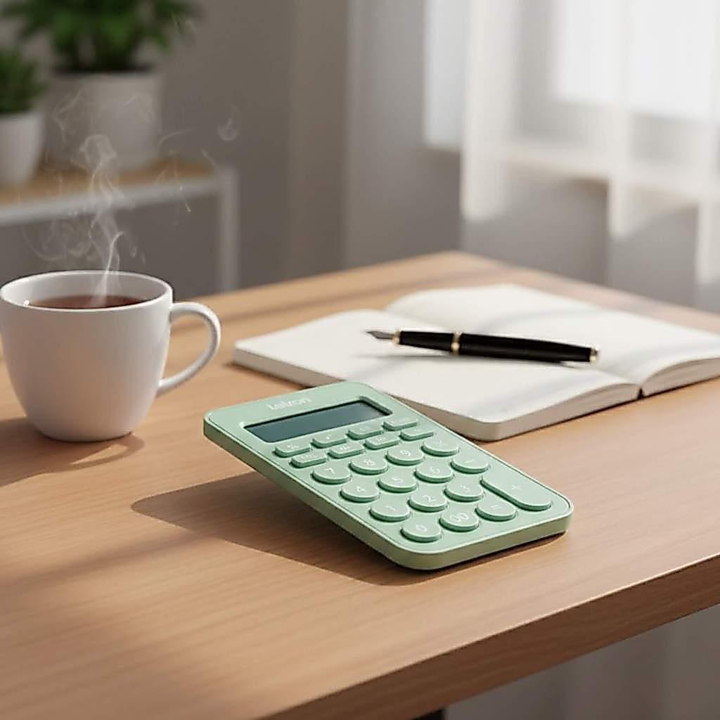 Calculadora 8 Dígitos De Mesa Candy Verde Letron Leonora - 99334 — imagem 2 de 2