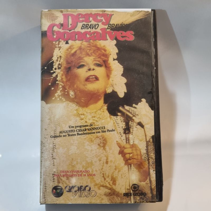 VHS Original - Dercy Gonçalves: Bravo, Bravíssimo