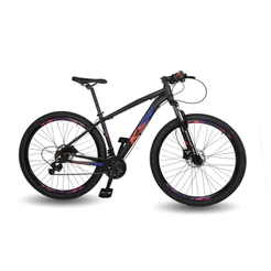 Bicicleta Aro 29 Ksw 21v com suspensão e freios a disco