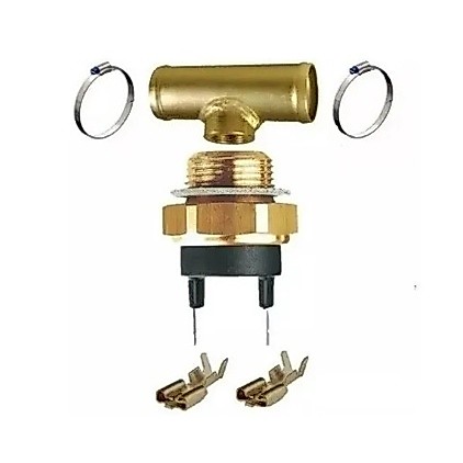 Kit Verão Radiador Cebolão Sensor Temperatura Ventoinha 75 º - 70º Graus