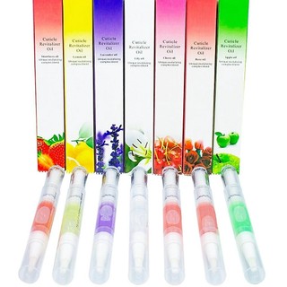 Kit 03 Canetas Óleo Revitalizador De Cutículas Aroma Hidratante Oleoso