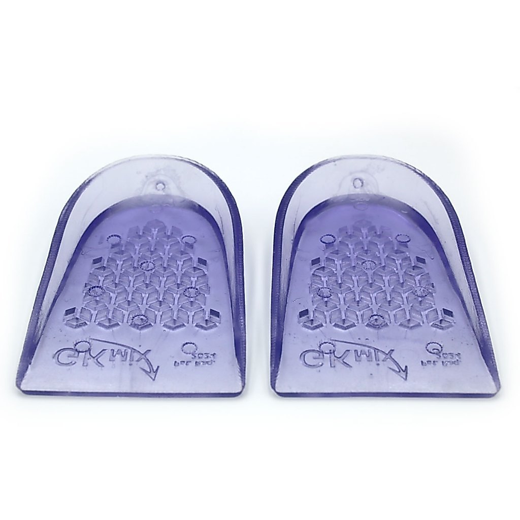 Par Meia Palmilha Ortopédica Silicone Gel Esporão Calcaneo Fascite Confortável