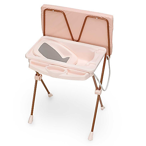 Banheira de Bebê Plástica Classic Rosa Galzerano