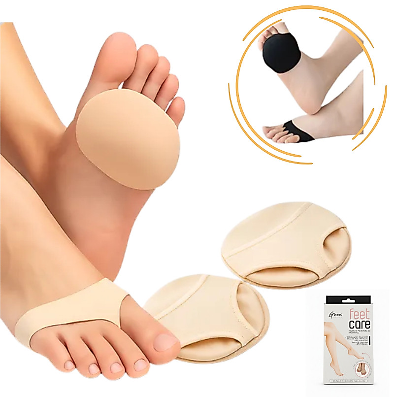 Palmilha Almofada Em Gel Protetor De Metatarso Neuroma Neuroma de Morton Fascite