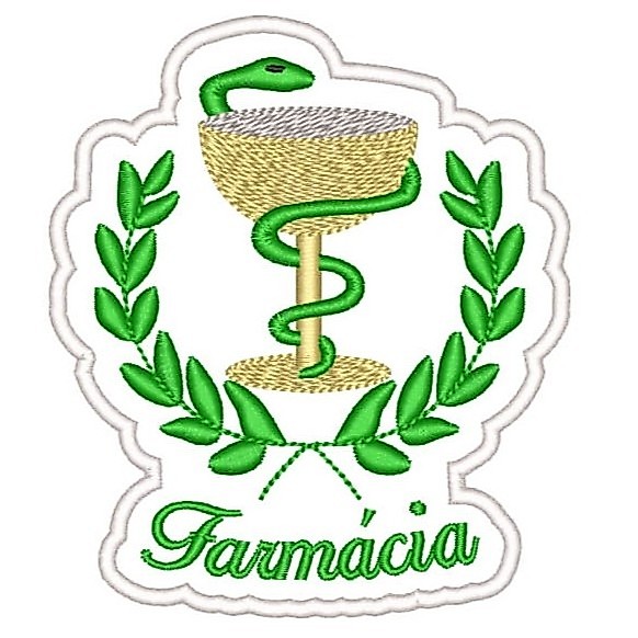 Patch Bordado Termocolante - Farmácia Mod5