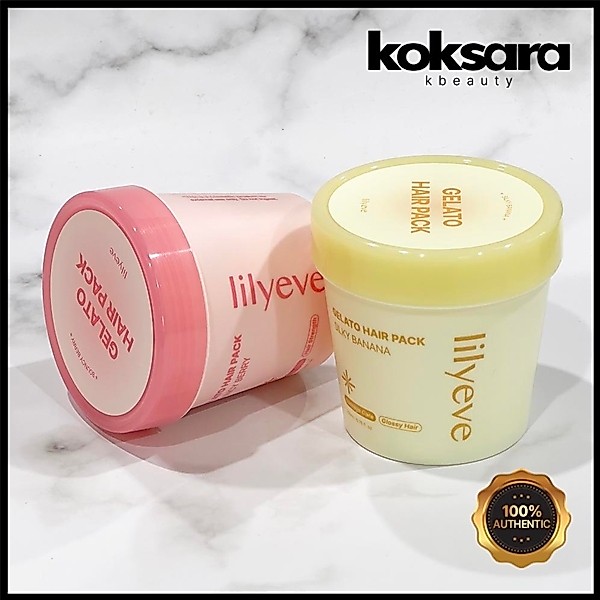 Lilyeve Repairturn Gelato Berry/Banana Hair Pack 2 types 200ml