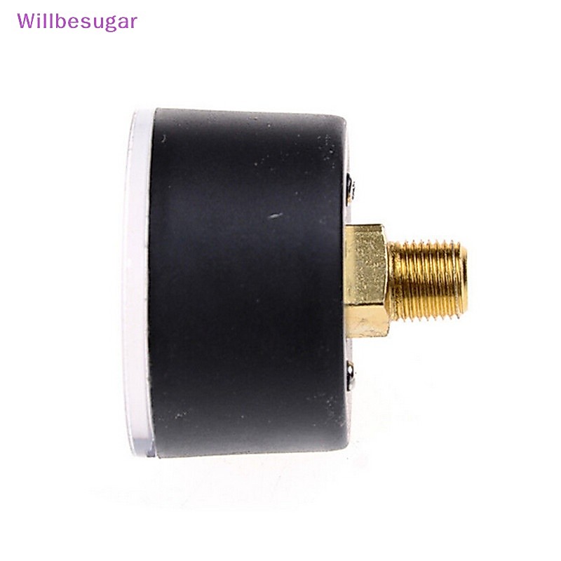 [Willbesugar] 0-180PSI Compressor De Ar Pneumático Medidor De Pressão De Fluido Hidráulico 12Bar Novo — imagem 2 de 2