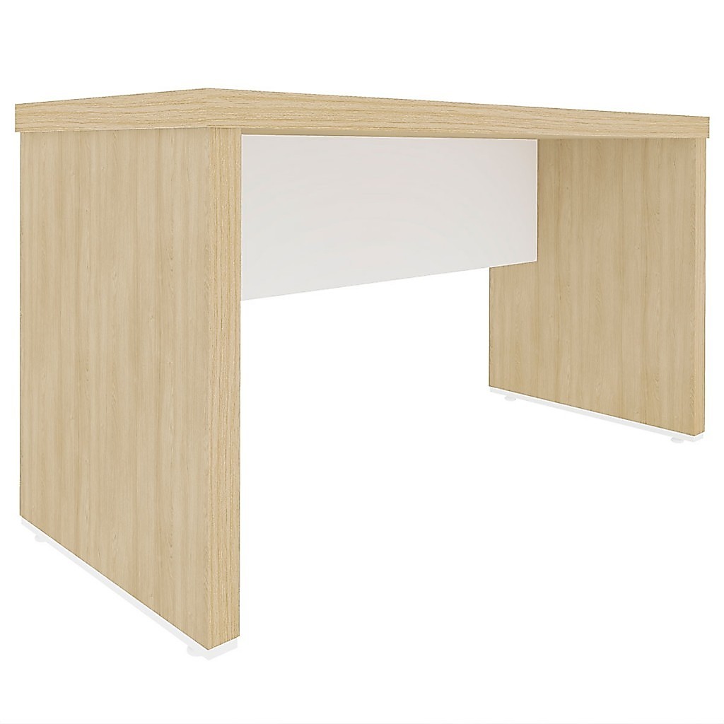 Mesa para Escritório Tamburato Carvalho/Branco - Artany Móveis · foto 2