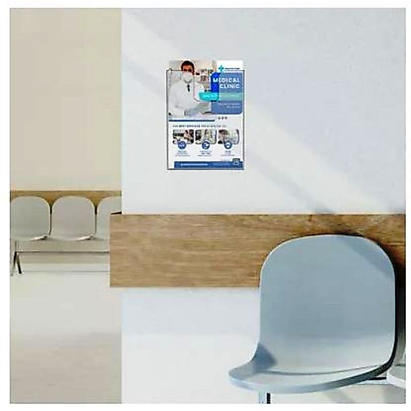 Display A3 (30x42cm) Expositor Porta Folha Parede Prontuário 1 Peça — imagem 2 de 2