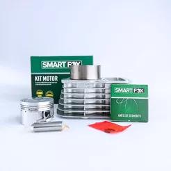 Kit Cilindro Motor Pistão Completo Cg Fan Titan 125 2002 A 2008