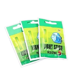 5 / 10 / 20 Peças - Bastão Luminoso para Pesca Noturna – Light Stick Fluorescente (KIT)