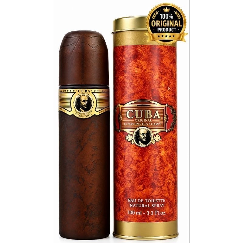 PERFUME CUBA GOLD 100ML ORIGINAL
