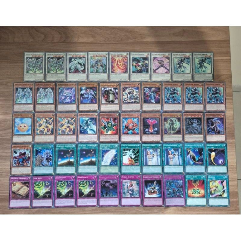 Set Deck Stardust Dragon / Dragão da Poeira Estelar / Sucata - Cartas Originais Yu-Gi-Oh / Yu-Gi-Oh Original KONAMI