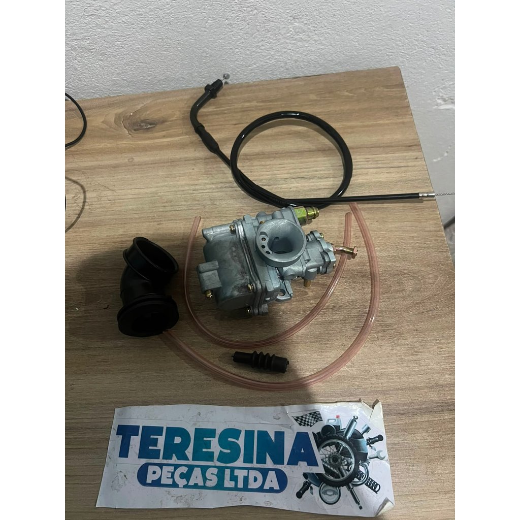 Carburador Completo +Condutor +Cabo Acelerador Moto Dafra Zig 50 / Super 50 Todos Anos Alta qualidade
