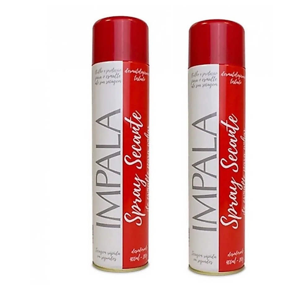 2 spray Inpala secante de esmalte para unhas-400 ml seca em 1 minuto