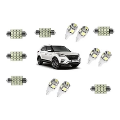 Kit Lâmpada Led Hyundai Creta Teto Placa Ré Farolete
