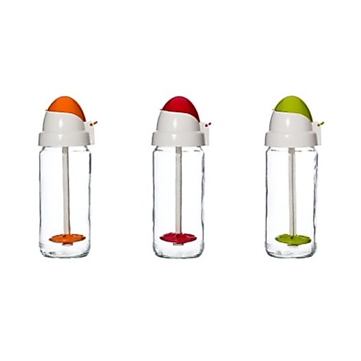 Molheira de Vidro 500 ml Misturador De Molhos Temperos Azeite Salada Suco Shake Mixer
