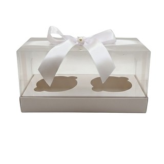 Kit 2 Caixa Dupla Padrinhos de Casamento Cupcake Canecas padrinhos presentes lembrancinhas