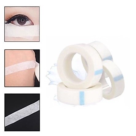 Kit De 12 Fita Micropore Antialérgica Extensão Alongamento De Cílios Fio a Fio 10m