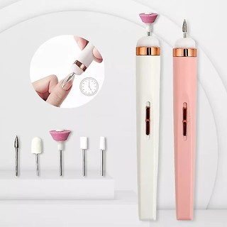 Lixadeira Elétrica Unhas Sem Fio Portátil Manicure Pedicure Caneta Artística Leve
