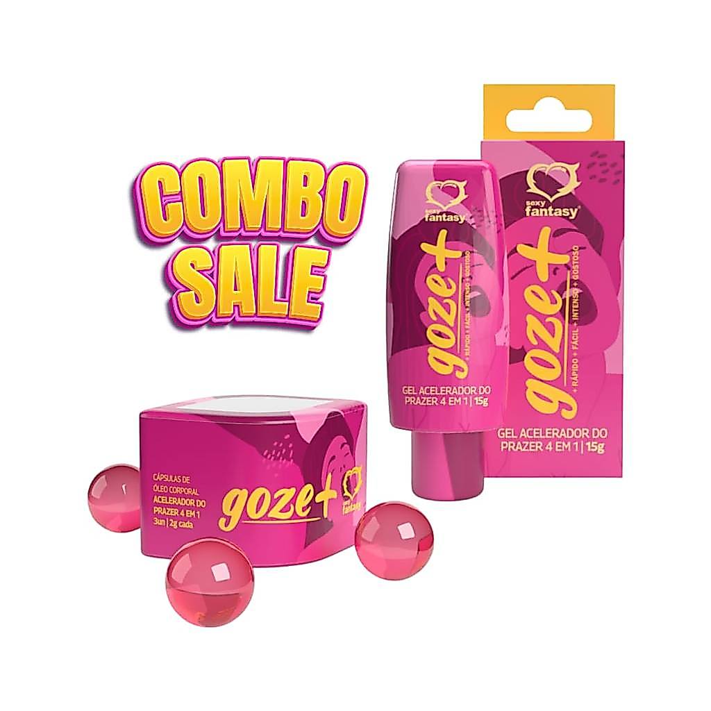 GOZE+ BOLINHAS EXPLOSIVAS FACILITADOR DE ORGASMO | GEL LUBRIFICANTE + BOLINHAS SEXSHOP EXPLOSIVAS