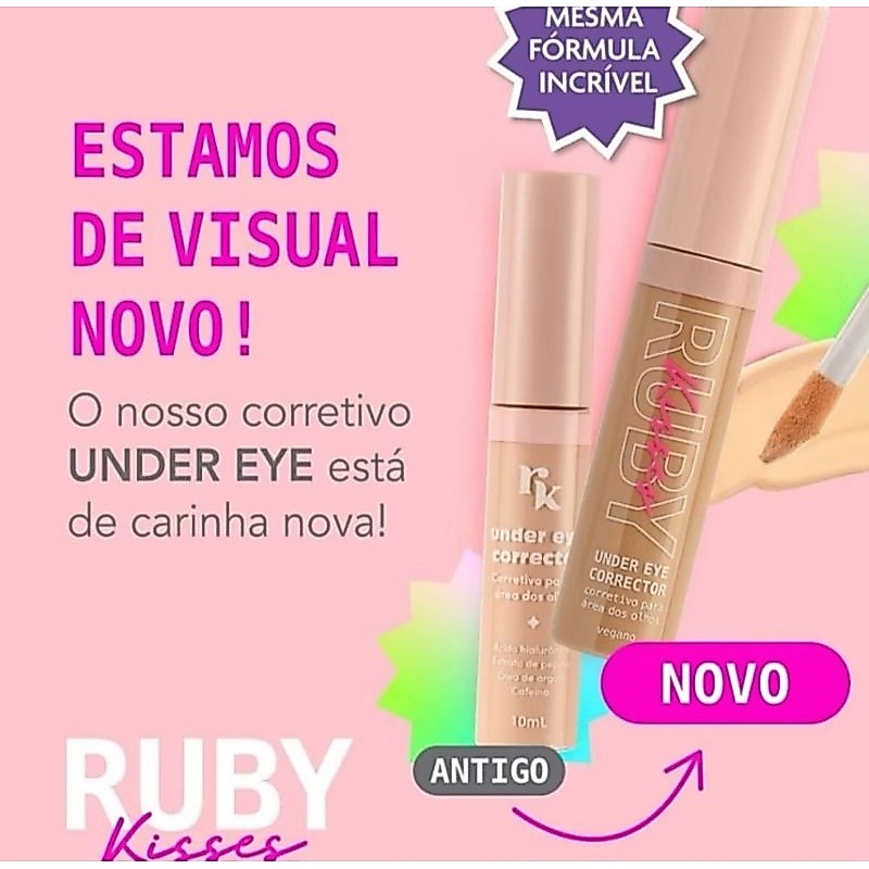 Corretivo Líquido Ruby Kisses - Under Eye Corrector