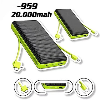Carregador Portátil Bateria Power Bank 20000mah PN-959