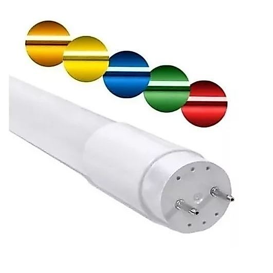 Lâmpada Tubo Led T8 18w 1,20m Policarbonato/Plástico Ligação 1 lado