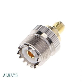 ALW SMA Fêmea Para UHF Adaptador Conector Coaxial SO-239 SO239