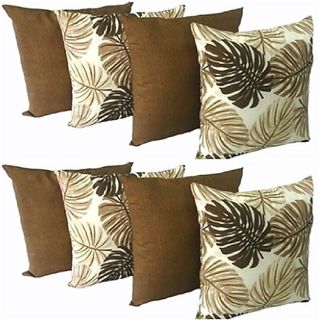 Kit 10 Capas de Almofadas 45x45 Cm , Com Zíper 5 Estampadas e 5 Lisas, Tecido Gorgurinho