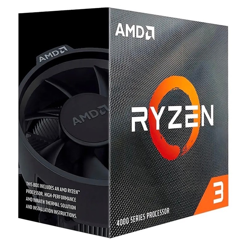 PROCESSADOR AMD RYZEN 3 4100 – 4 NÚCLEOS / 8 THREADS – AM4 – ATÉ 4.0GHz