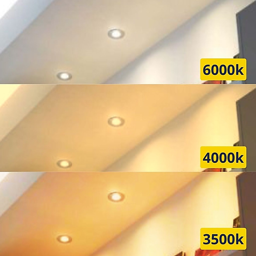 Spot led redondo asus 5w smd 3500-6500k