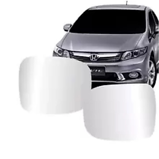 Lente Refil Retrovisor New Civic 2007 2008 2009 2010 2011