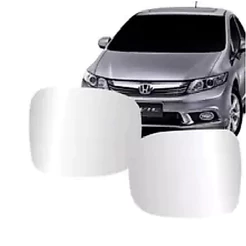 Lente Refil Retrovisor New Civic 2007 2008 2009 2010 2011
