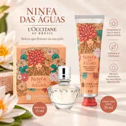 Kit Ninfa das Águas L’Occitane au Brésil | Mini Perfume 15ml + Creme para Mãos 30ml 🌺✨