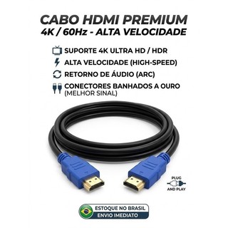 hdmi 12 unidades 1,8m originais novo