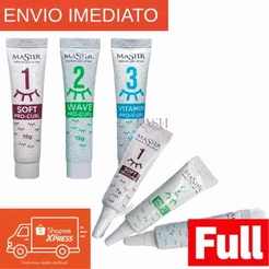 Kit Master Passo 1+ Passo 2 + Passo 3- 7g/15g Iniciante Master Lashlifting Browlamination Profissional
