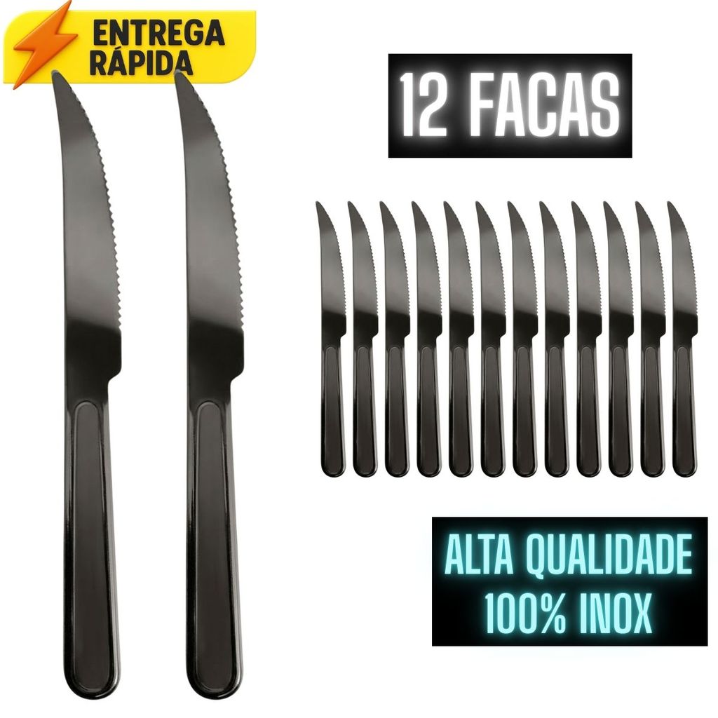 Facas - Talheres de INOX  - Utensílios para cozinha