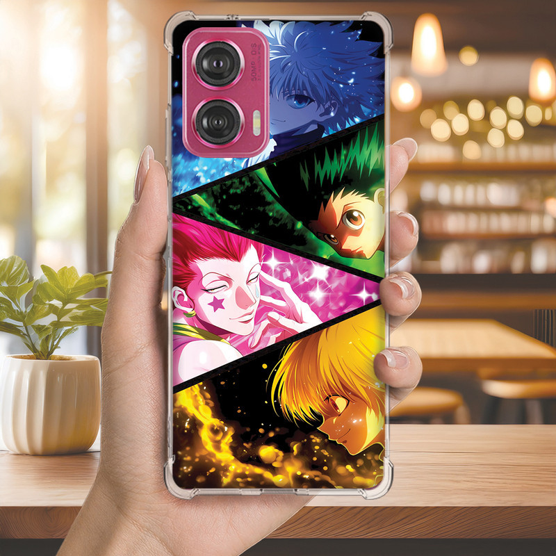 Capinha Capa (3422) HUNTER X ANIME para MOTO G52,G50,5G,G42,G35,G41,G34,G32,G31,G24,G23,G22,G30,G20,G10,G14,G13