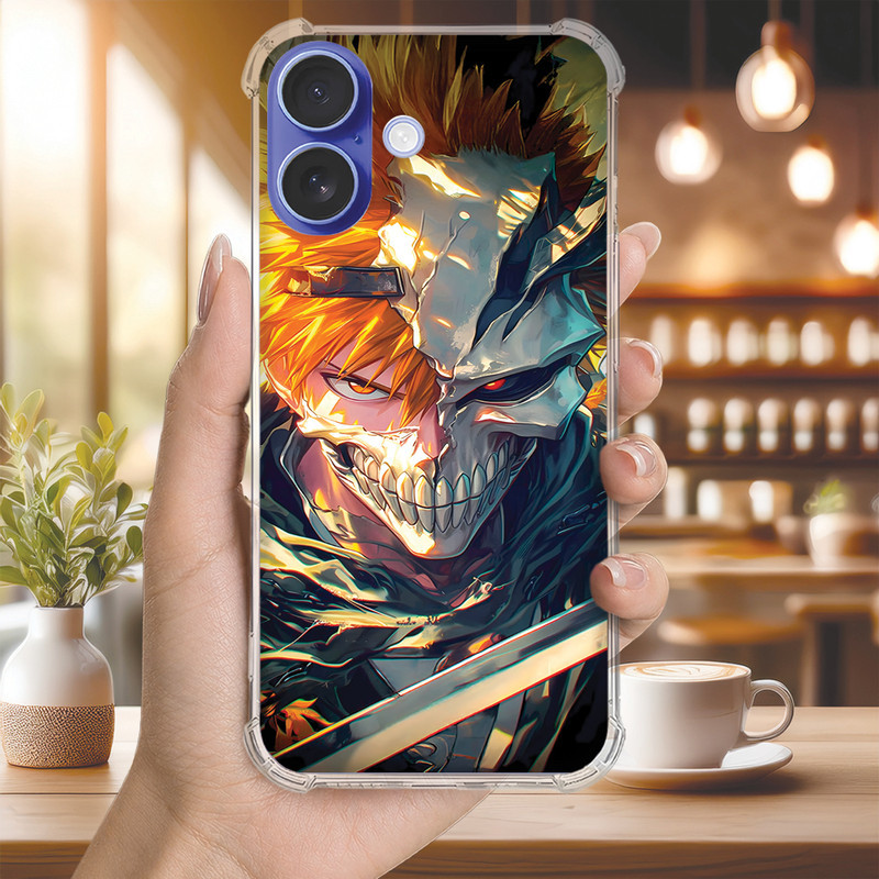 Capinha Capa (3421) BLEACH ANIME para IPHONE 16,PRO,MAX,PLUS,15,14,13,MINI,12,11,XS,XR,X,SE,2020,8,7,6