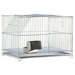 Gaiola Coelho Porquinho India Roedores Branca 60x40x40