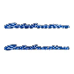 ￼Kit 2 Peças Adesivo Lateral Celebration Fiat Palio Siena Uno