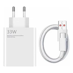 Carregador Turbo 33w P/ Xia Redmi Note 10s 9s Note 11 12